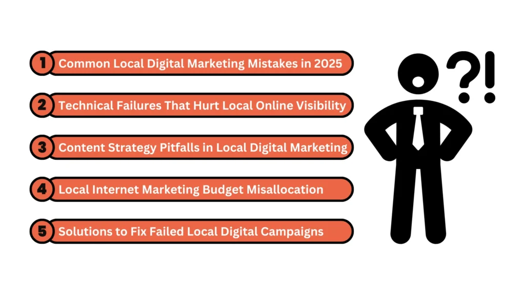 Common Local Digital Marketing Mistakes in 2025