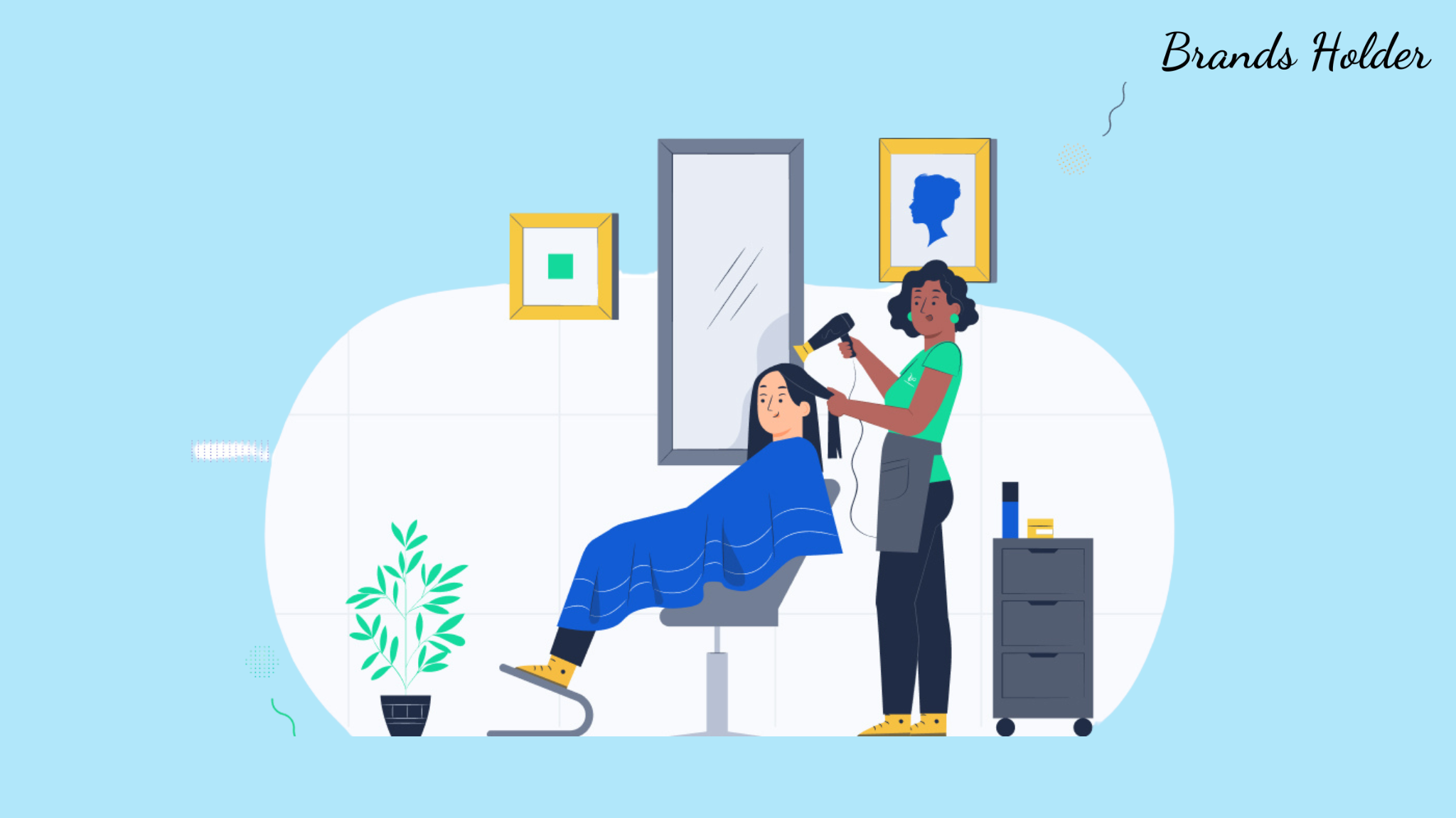 hair saloon website