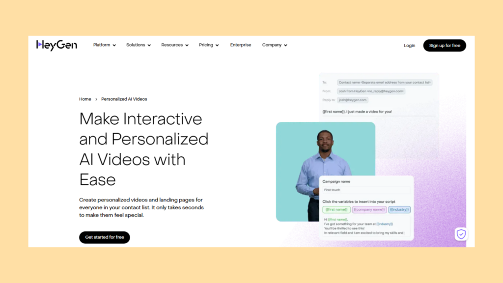 HeyGen: Personalized Video Outreach for Miami B2B Prospects