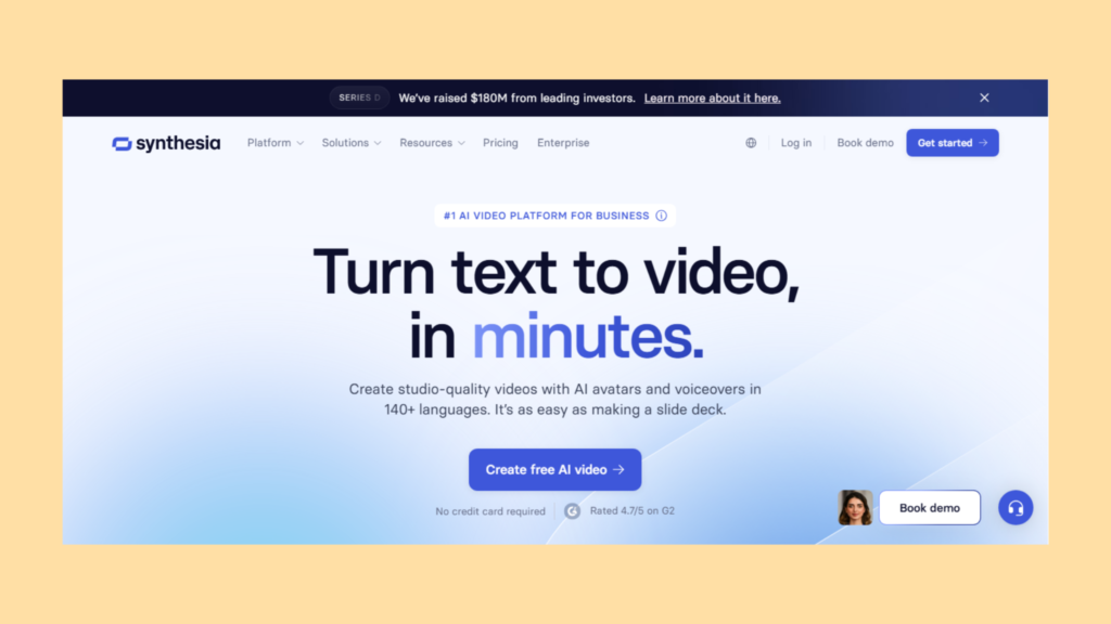 Synthesia: Video Marketing Solutions for Miami B2B Companies