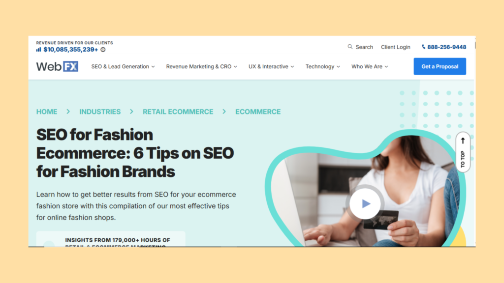 Optimize SEO for Fashion Ecommerce