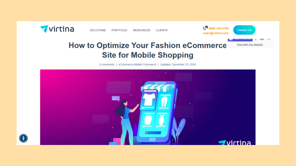 Optimize Mobile Shopping Experience: What are Good Business Goals for Ecommerce Apparel Business