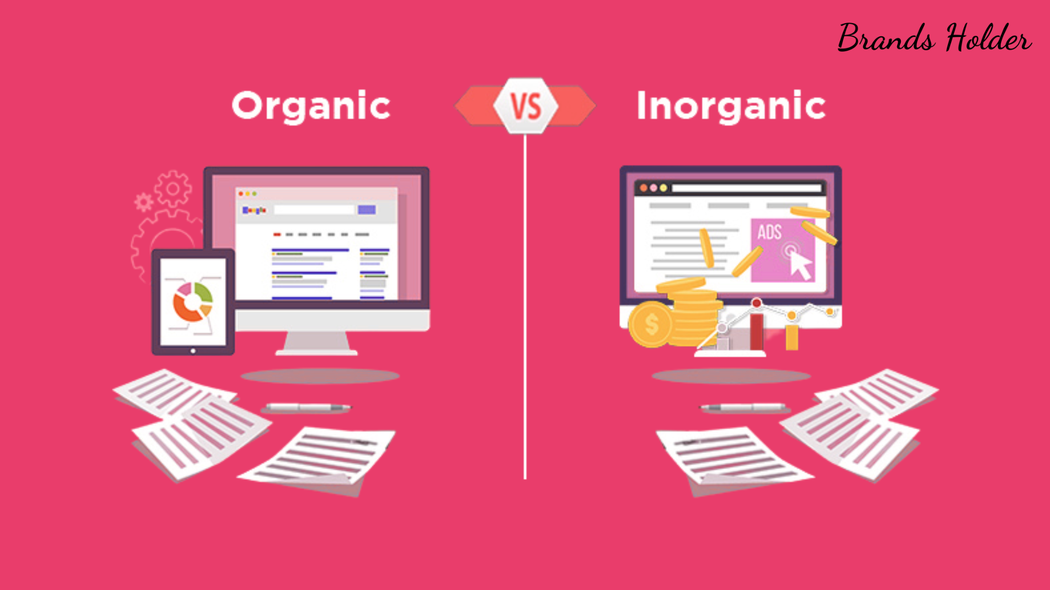organic vs inorganic marketing strategy