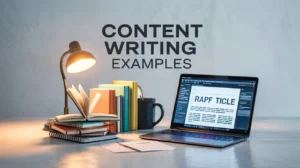 content writing examples