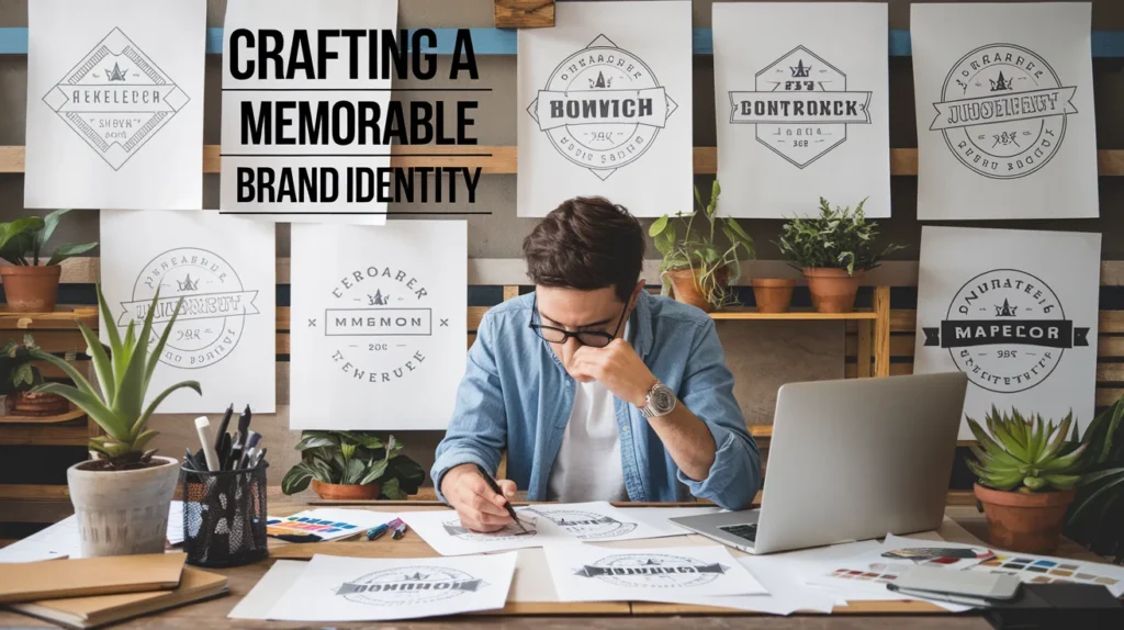 Develop a unique visual identity.