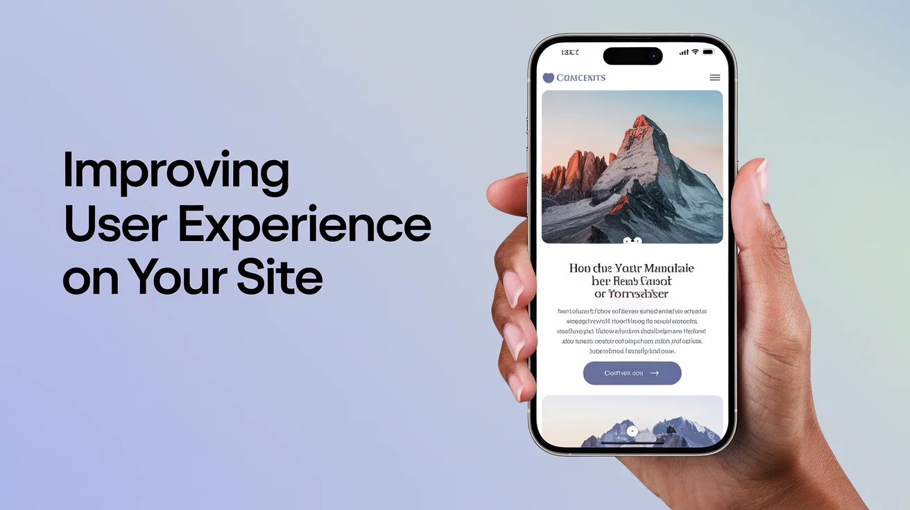 Improving User Experience on Your Site