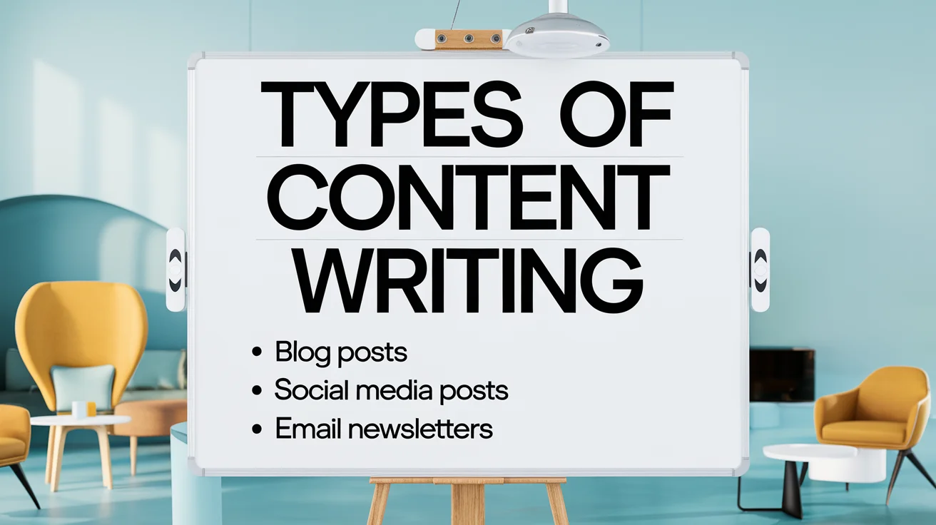 Types of Content Writing