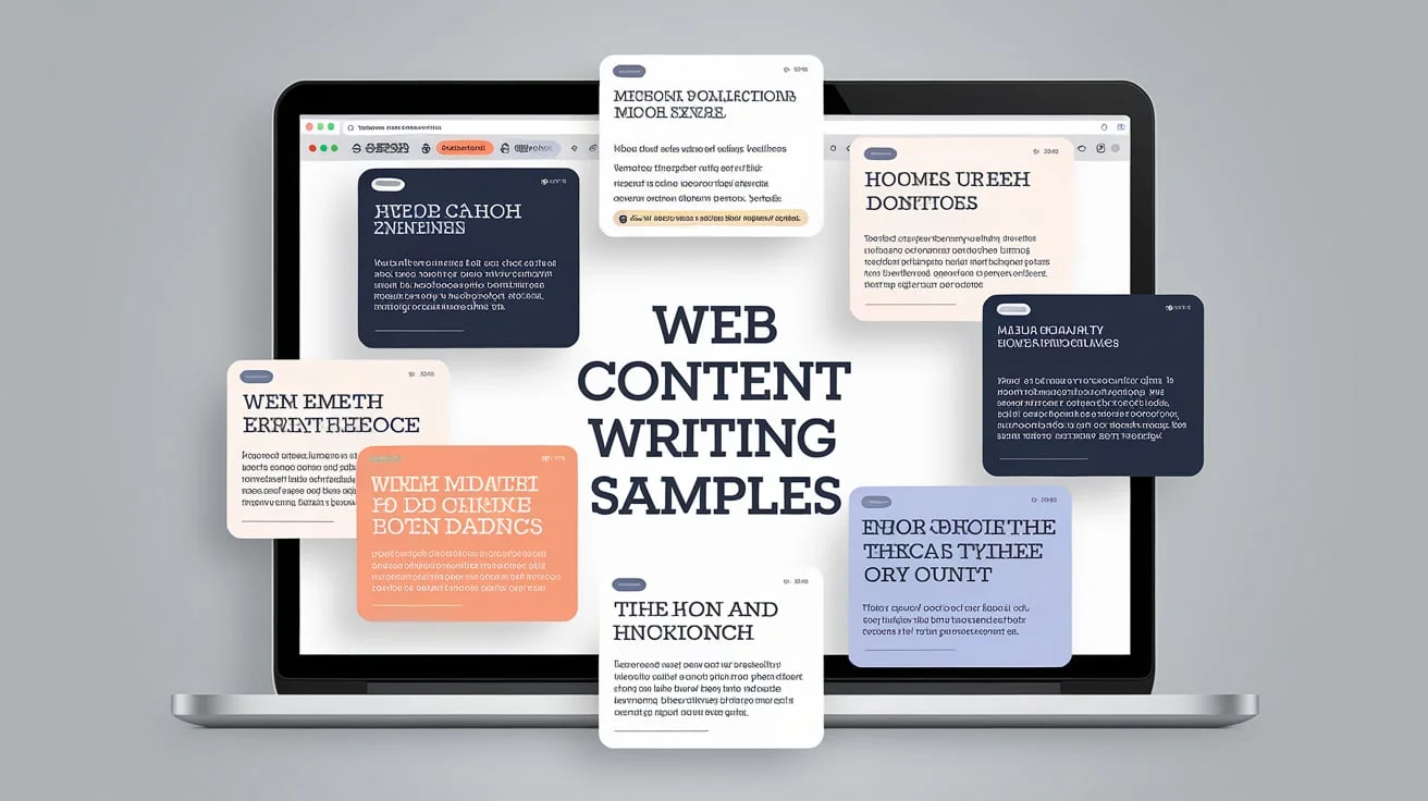 web content writitng samples