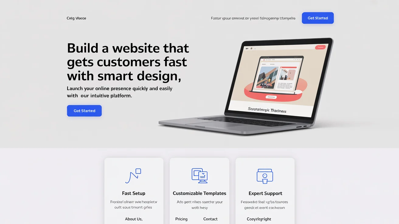 Build a Website That Gets Customers Fast with Smart Design