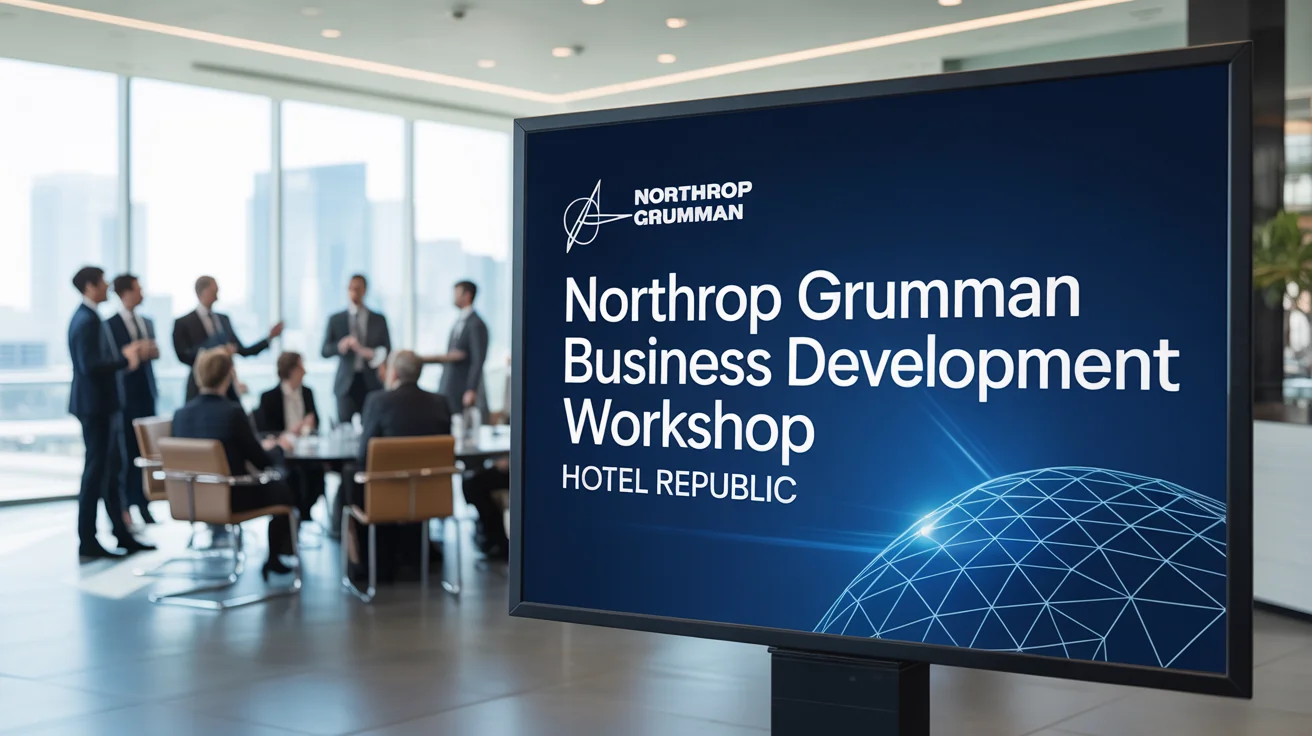 Northrop Grumman Business Development Workshop Hotel Republic