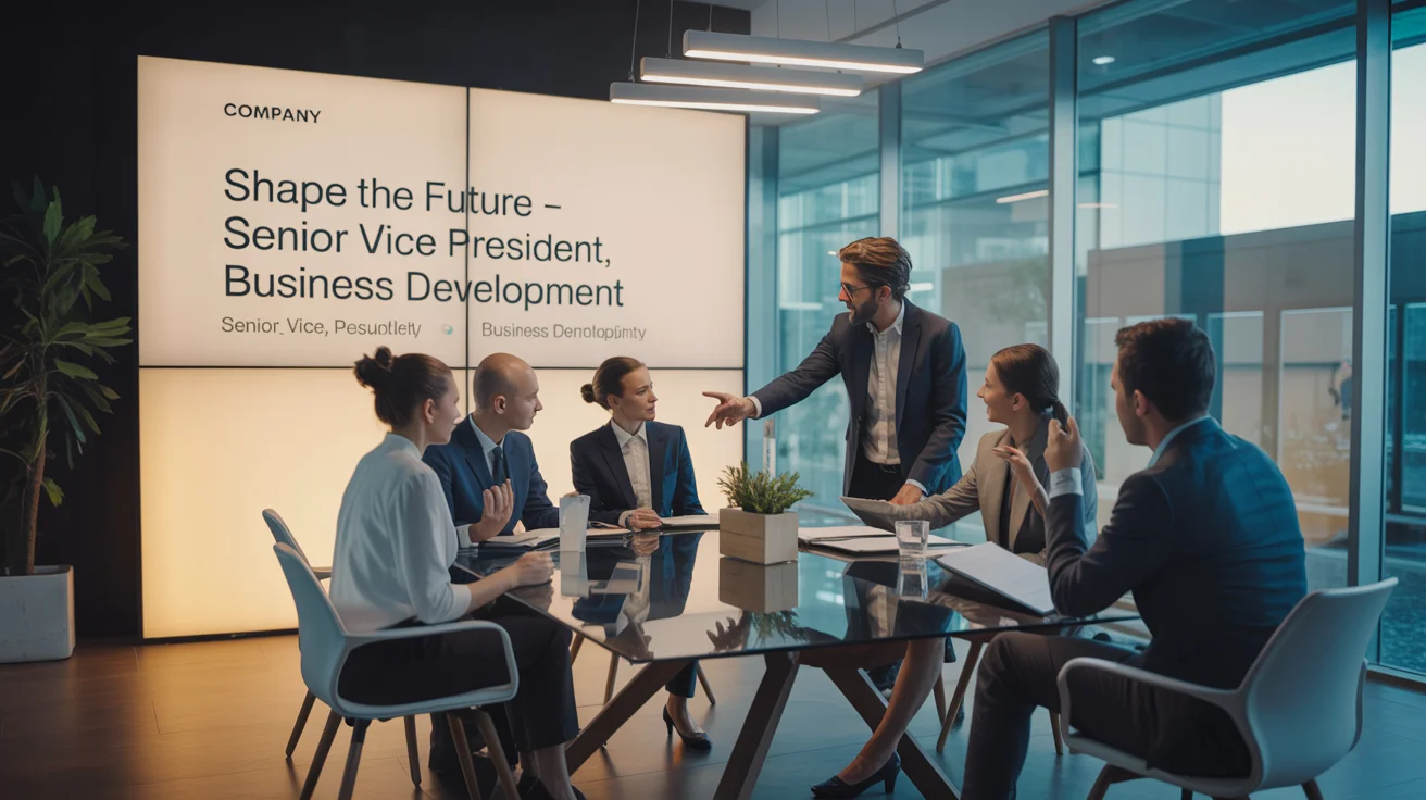 Senior Vice President, Business Development Job Description