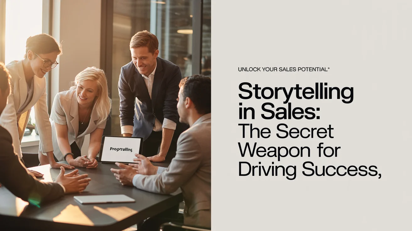 Storytelling in Sales: The Secret Weapon for Driving Success