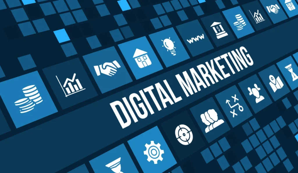 Digital marketing represents the future of marketing, showcasing innovative strategies and technologies for engagement.