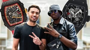 why rappers wear richard mile
