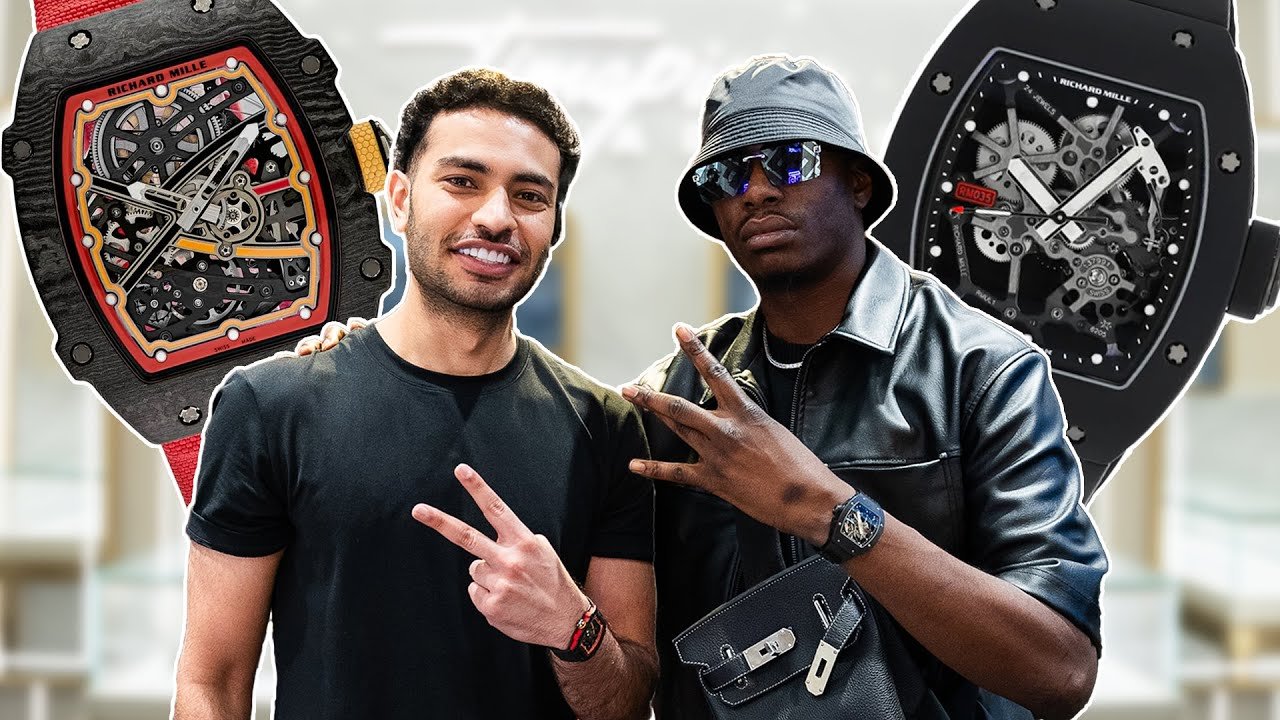 why rappers wear richard mile