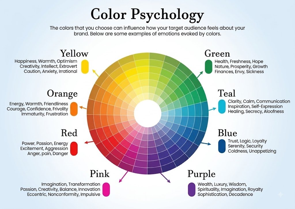 Brand Color Psychology: What Different Colors Can Communicate