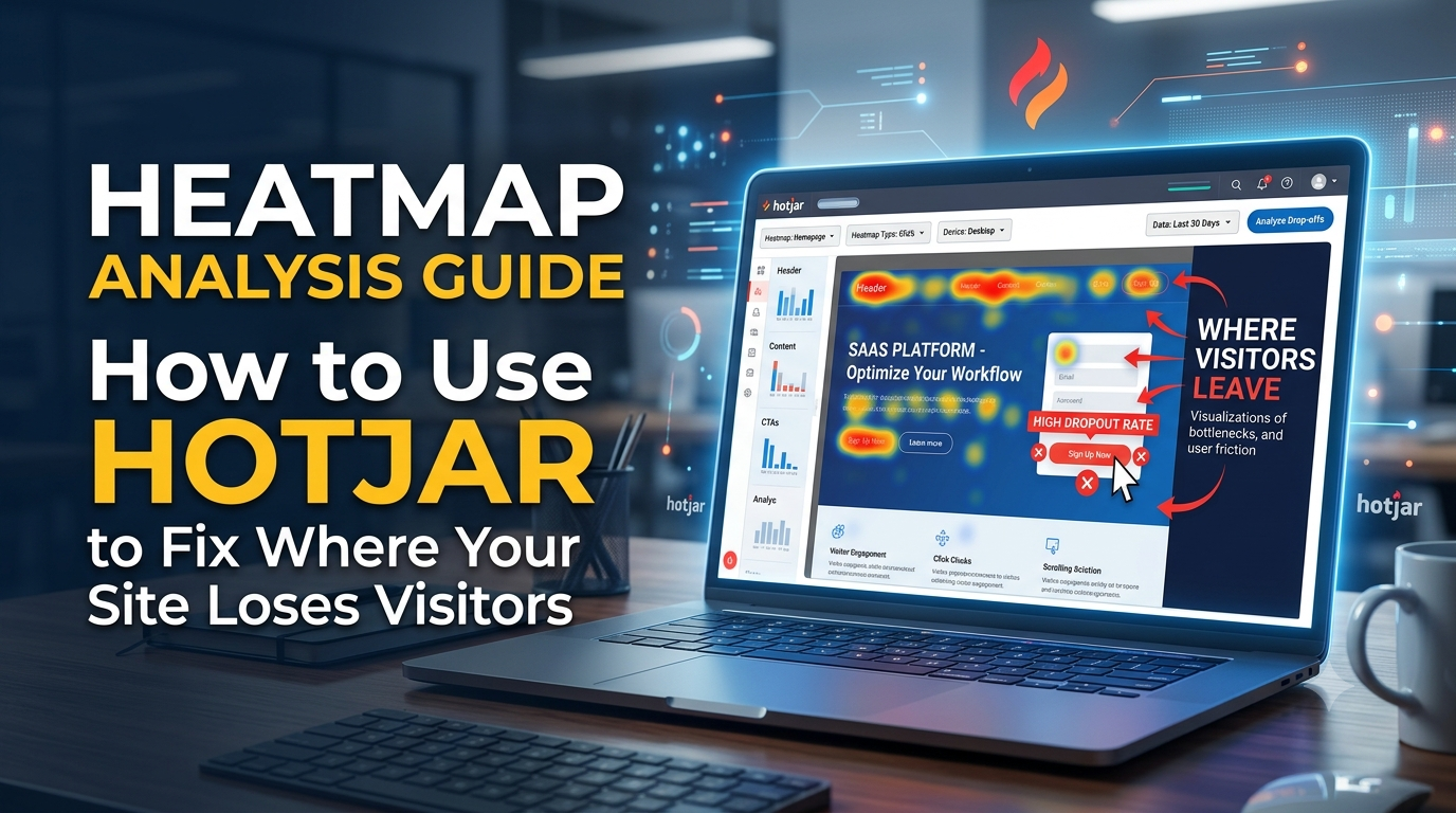 Heatmap Analysis Guide - How to Use Hotjar to Fix Where Your Site Loses Visitors